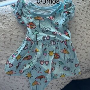 Little Sleepies bodysuit twirl snacks & sparkles